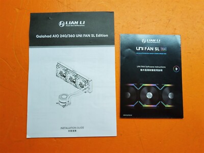       Lian Li Galahad AIO 240/360 Uni Fan SL Edition Installation Guide