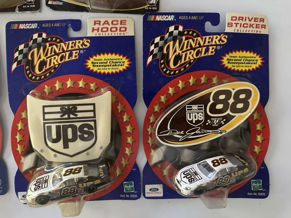 5 car WC #88 Dale Jarrett 1/64 diecast car lot UPS Arnold Palmer Test Car Texaco - Image 4 of 4