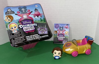 Doorables Disney Let s Go Vehicles Belle Beauty & the Beast Road Trip Series 3
