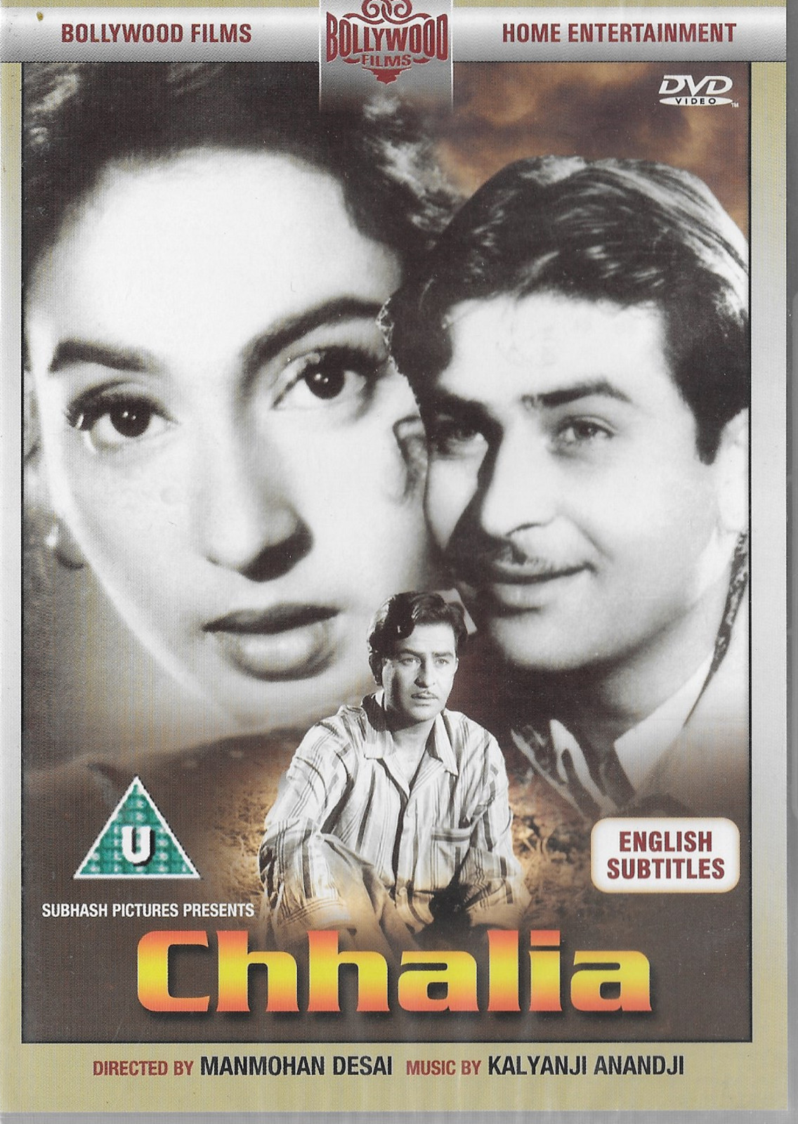 CHHALIA - RAJ KAPOOR - BRAND NEW ORIGINAL BOLLYWOOD DVD - FREE UK POST