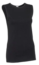 Women’s Sleeveless Undershirt - Cotton – High Neck, Full shoulder design