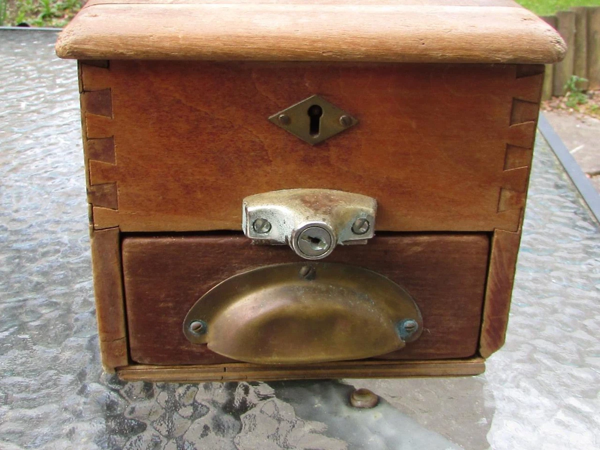 Wooden cash best sale till