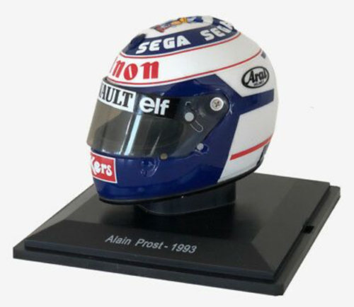 F1 Alain Prost Williams Renault 1993 Rare Helmet Scale 1:5 Formula