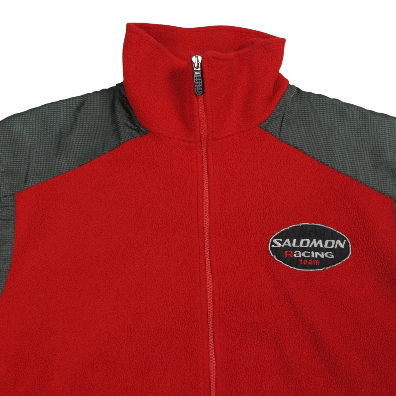 Gilet in pile vintage Inuit Salomon Racing squadra di sci taglia XL