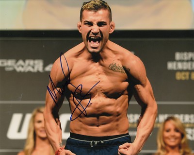 MIRSAD BEKTIC signed (UFC) FEATHERWEIGHT MMA FIGHTING 8X10 photo W/COA #2 