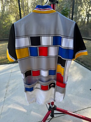 Maillot Cycliste Vintage FR3 La Poste Sibille – Années 90, Taille L