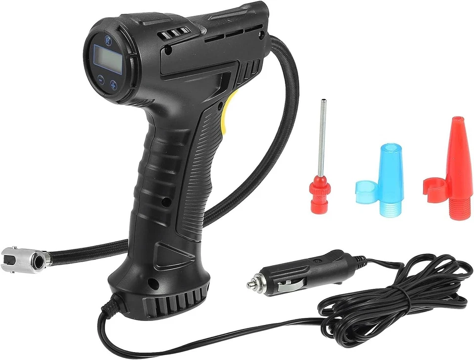 Compresor inflador bomba de aire de coche LED digital eléctrico portátil 150 PSI 12V Foto 3 de 4