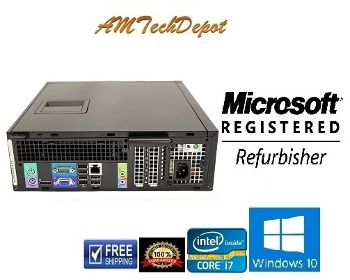 Dell Optiplex 990 Intel Core i7 3.4ghz 16GB 2TB HDD Win10 Pro 64-BIT - Image 3 of 4