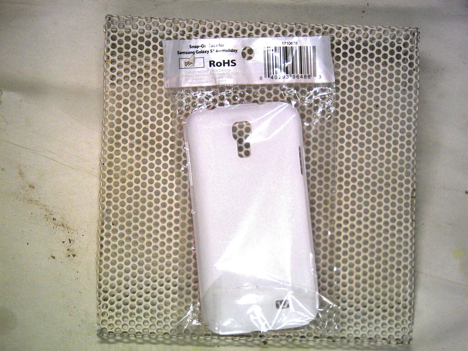 Funda para teléfono celular RadioShack Samsung Galaxy S4 Snap-on - Rojo Vacaciones Foto 2 de 2