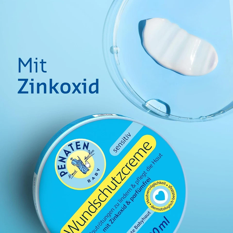 200ml Penaten Wundschutzcreme mit Zinkoxid schützt sofort mit Schutzfilm, 200ml - Bild 4 von 4