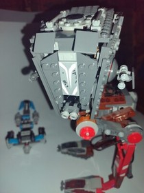 LEGO Star Wars 75254 AT-ST Raider And 75167 Bounty Hunter Speeder No Minifigures