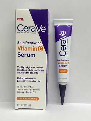 CeraVe Skin Renewing Vitamin C Serum with Hyaluronic Acid - 30ml