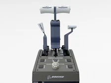 Boeing 737 Combined Gray Throttle Levers Kit for Thrustmaster TCA Quadrant