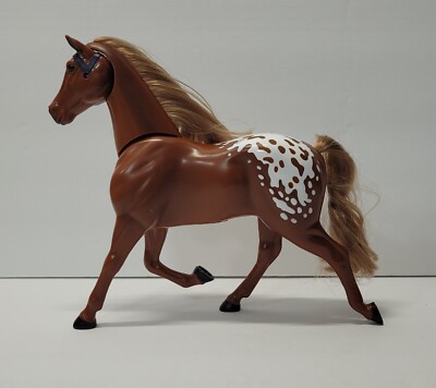 Brown And White Blue Box intl. LTD Talking Horse Toy-Works