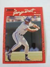 1990 DONRUSS BASEBALL GEORGE BRETT#144 KANSAS CITY ROYALS -