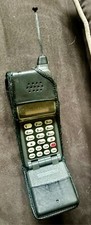 Vintage Motorola Digital Personal Communicator Flip Cell Phone w/ Car Charger