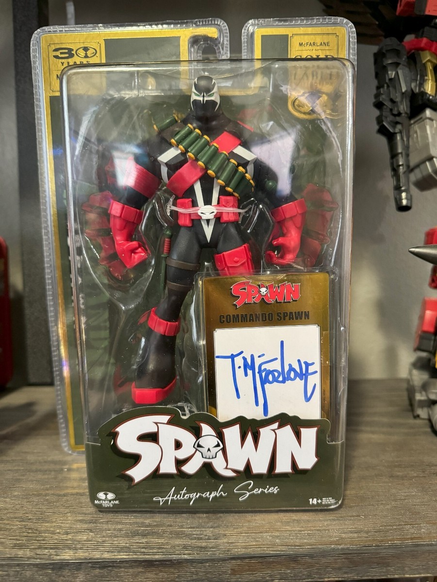 McFarlane Toys 30 Years Commando Spawn Autograph Series Gold Label