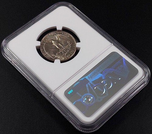 1966 SMS Washington Quarter certified MS 67 by NGC! sku 21014 - Picture 3 of 4