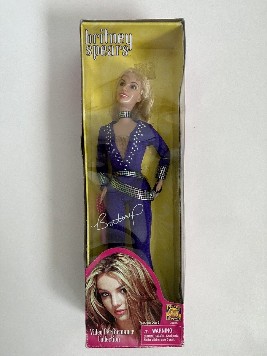 BRITNEY SPEARS OOPS TOUR PURPLE JUMPSUIT VIDEO PERFORMANCE DOLL