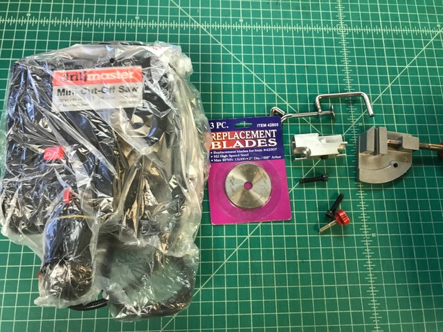 New 2 Mini Bench Top Cut Off Saw Includes Trim Die For Sale