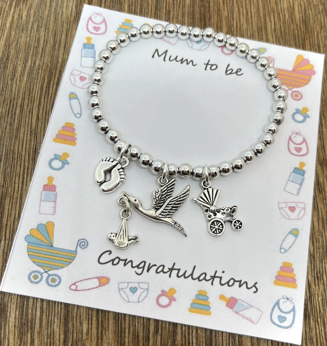 Mummy To Be Crystal Bracelet, Gift From Bump, Baby Shower Pregnancy Pr – The  Dreaming Buddha