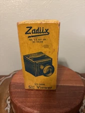 Zadiix 35mm Slide Viewer Royal De-Luxe Deluxe Bakelite with Box