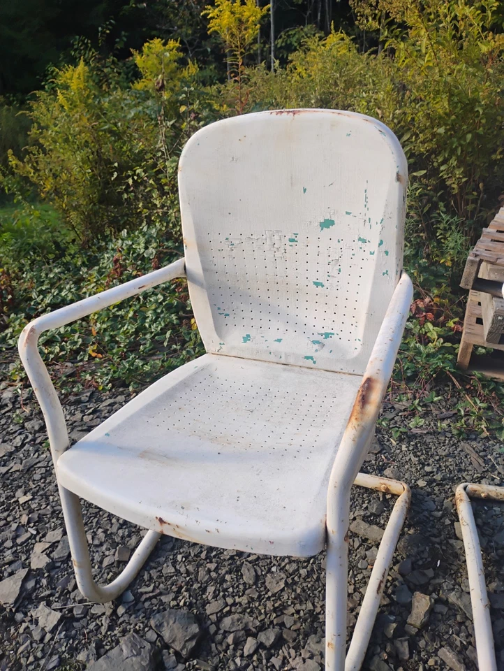 Cadeira vintage Arvin Dot (cadeira única) - Imagem 3 de 4