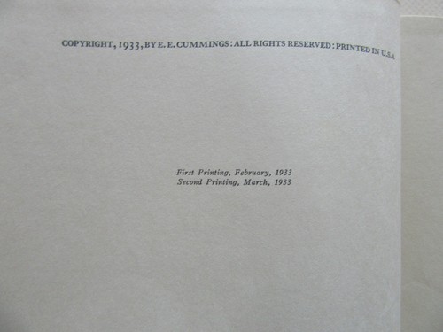 E I M I ("I AM") by E. E. Cummings - Association Copy - Covici, Friede, NY 1933 - Foto 4 di 10