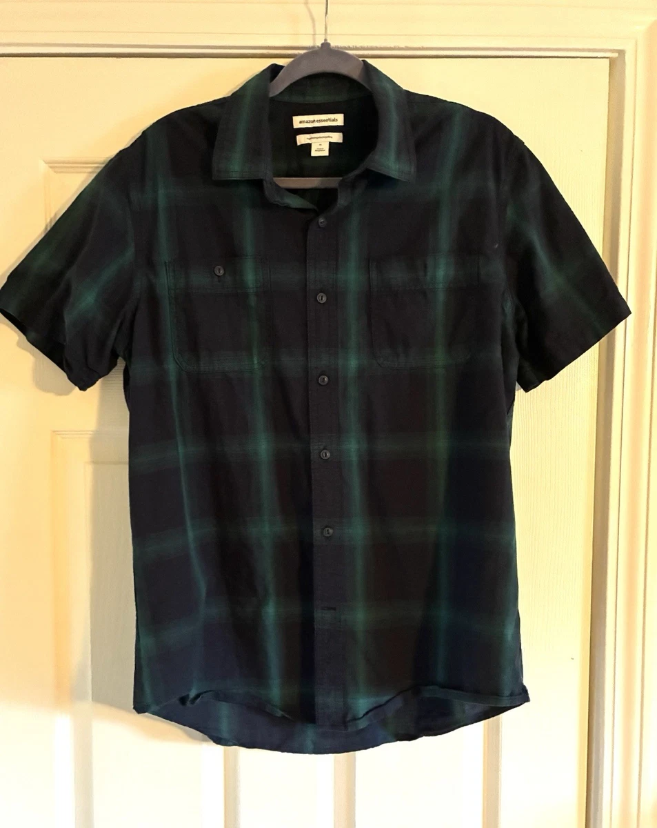 mens black dress shirt amazon Haggar Wrinkle Free Classic Fit Dress Shirt in Black