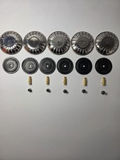 5x New Gas Hob Burner Caps 78mm + Jets & Seals – Cooker Stove Parts