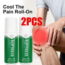 Biofreeze Pain Relief Roll-on Gel, Arthritis, Joint, - Back & Muscle Pain -