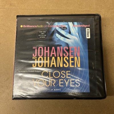 Close Your Eyes by Johansen, Iris (2012, Unabridged Audio 9 CDs) Good Condition