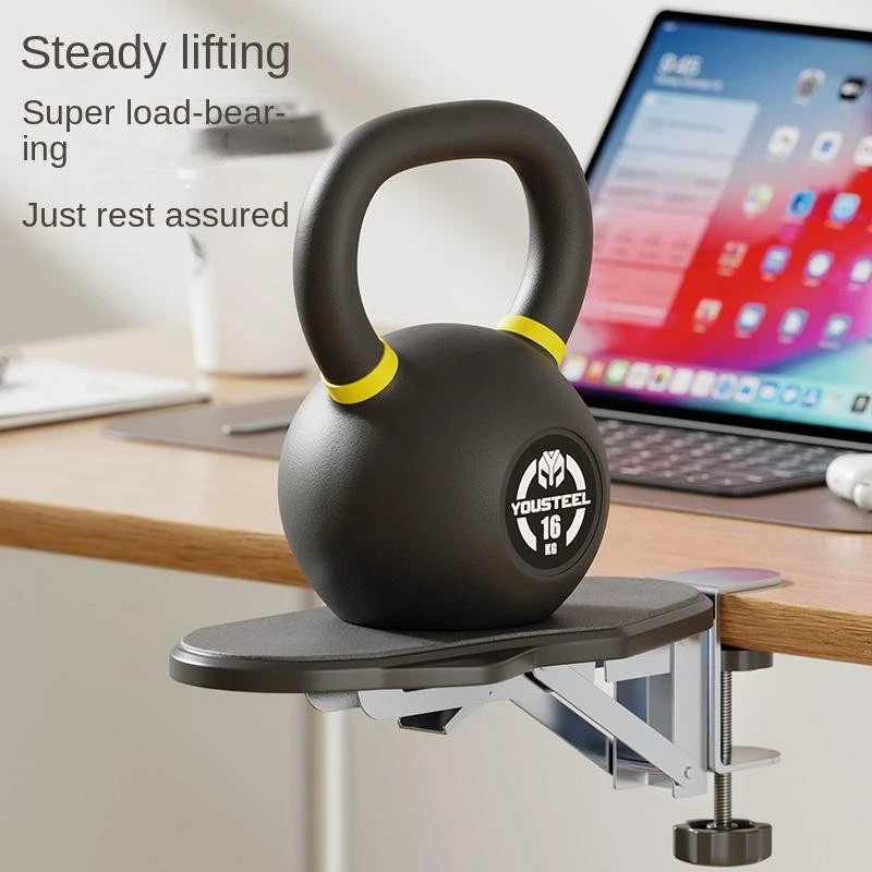 Bracciolo Ergonomico Pieghevole - Estensore Scrivania e Supporto Mouse Pad Rotante - Immagine 3 di 4