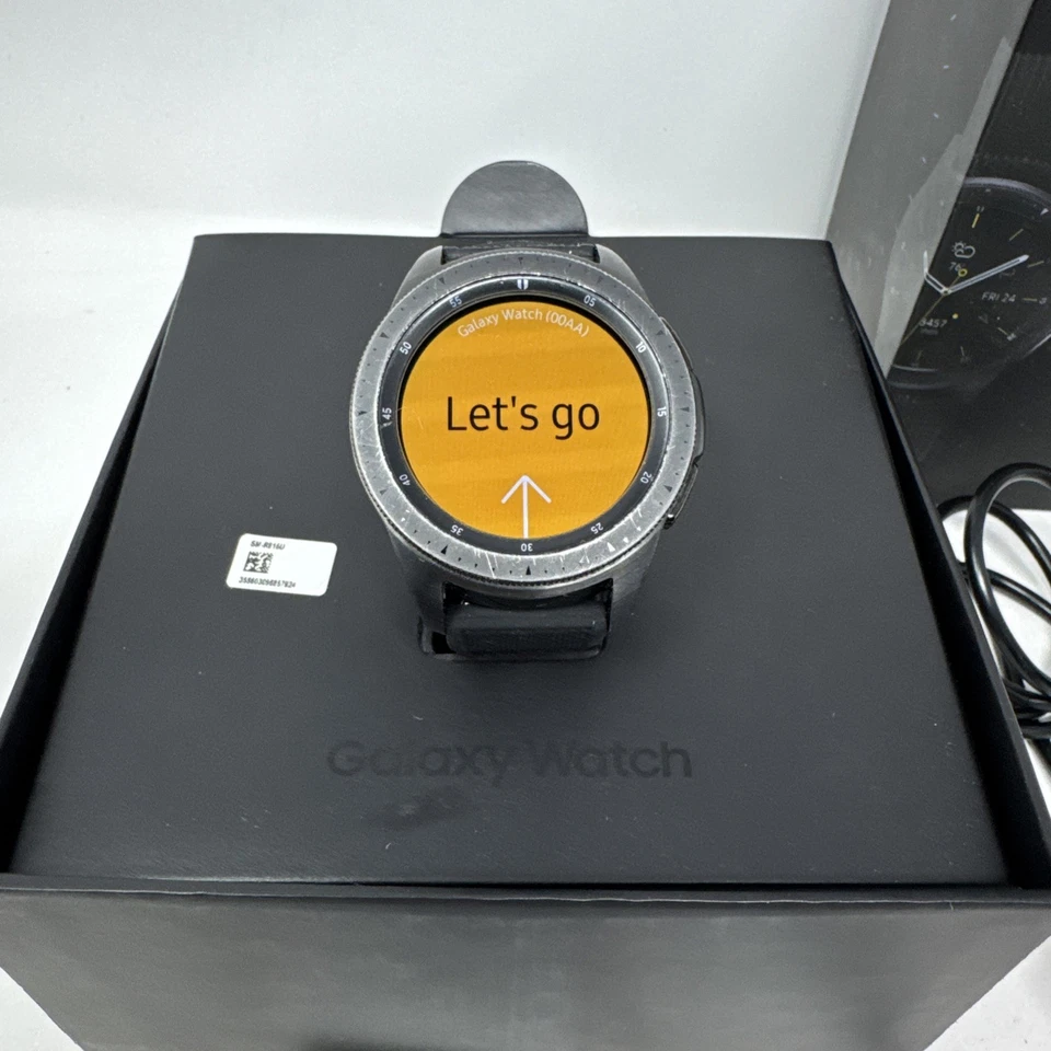 Reloj inteligente Samsung Galaxy Gear S4 Frontier 42 mm SM-R815U WiFi - negro original Foto 2 de 4