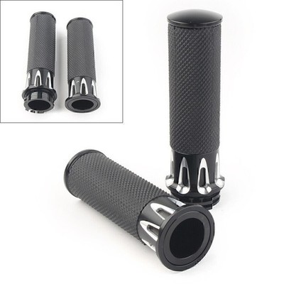Handle Bar Hand Grip For Harley Touring Street Glide Softail Dyna TU5 Fat Boy hs