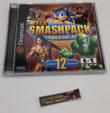 Sega Smash Pack Volume 1 (Sega Dreamcast, 2001) CIB Great Condition Tested