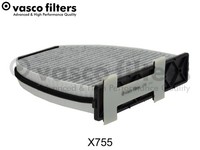 David Vasco Innenraumfilter Aktivkohlefilter FüR Mercedes-Benz C-Klasse T-Model