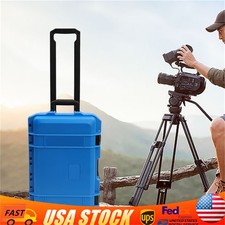 Waterproof Rolling Camera Carrying Case Studio Equipment Trolley Case 14 9.3 22"