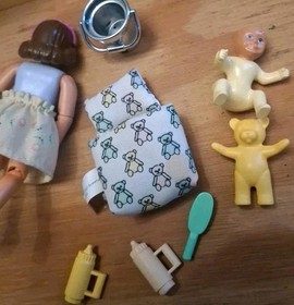 LEGO BELVILLE: Love 'N' Lullabies (5860) Nursery - Incomplete With Mom Baby Bear