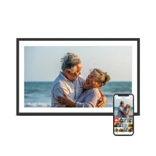 Digital Picture Frame, 15.6 Inch Large Frameo Digital Photo Frame WiFi, 32GB,...