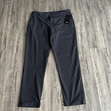 Lululemon ABC Classic-Fit 5pkt Pant Warpstreme 36x34 Obisidian Gray