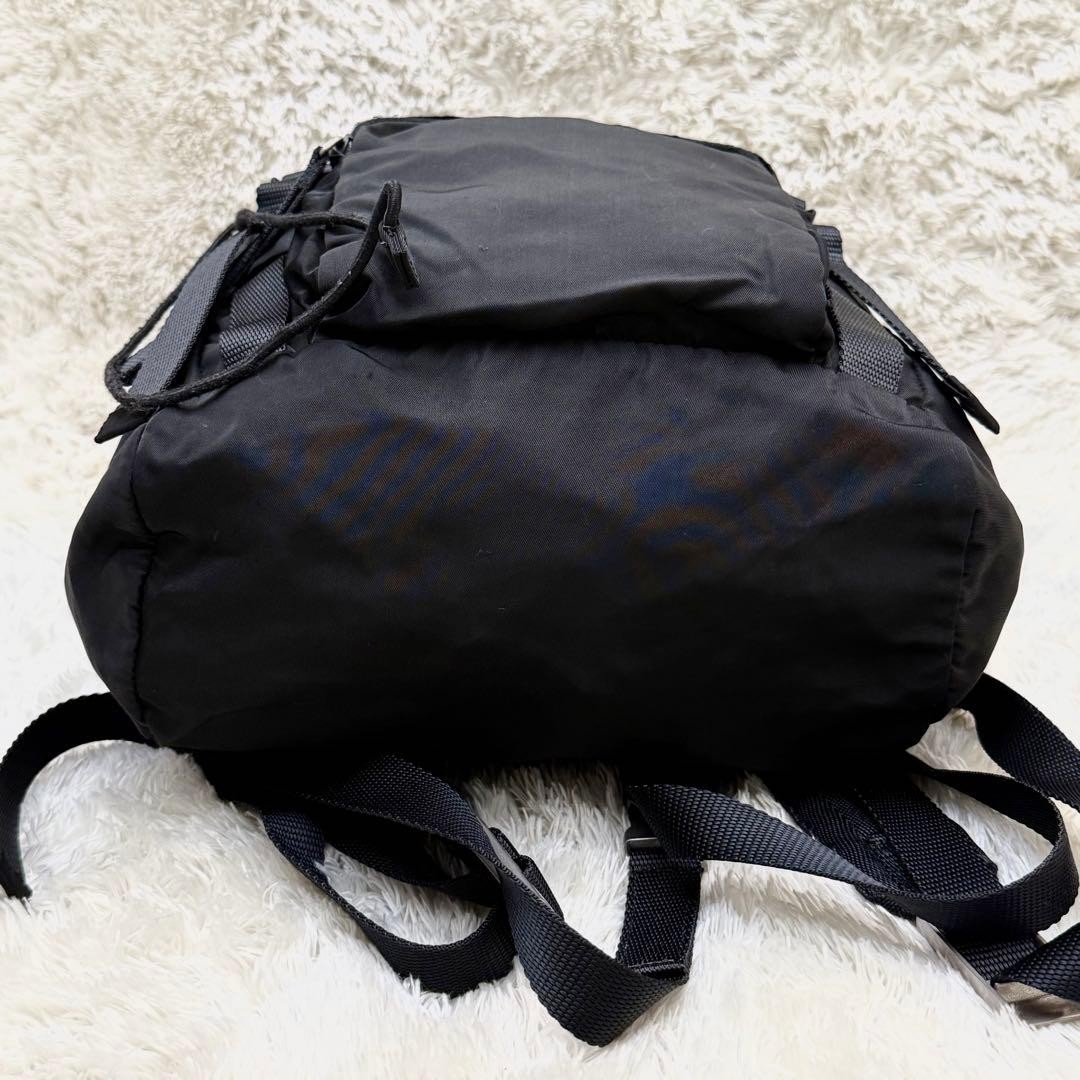 PRADA RRADA backpack triangular logo tessuto blac… - image 5