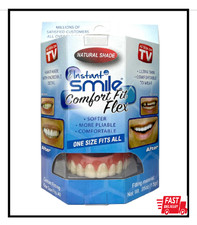Instant Smile Comfort Fit Flex - Natural Shade - Upper Veneer Cosmetic Teeth