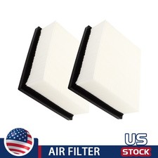 2x Engine Air Filter Set For Ford Fiesta 2011 2012 2013 2014 2015 - 2019