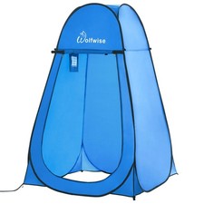 Wolfwise Pop Up Shower Tent, Portable Instant Changing Tent with Ventilation ...