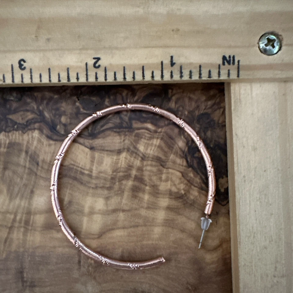 Lote Mixto 6 Pares Pendientes Tono Oro Rosa Aros Gancho Poste Colgante Pendientes Traseros Foto 4 de 4