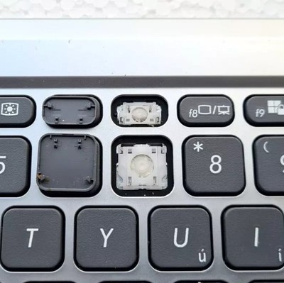 Asus Vivobook X515 M515 F515 A516J UK Tastatur nur eine Taste GRAU TYP 1