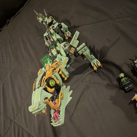 LEGO Ninjago Movie NEW Green Ninja Mech Dragon 70612 Complete Set All Minifigs