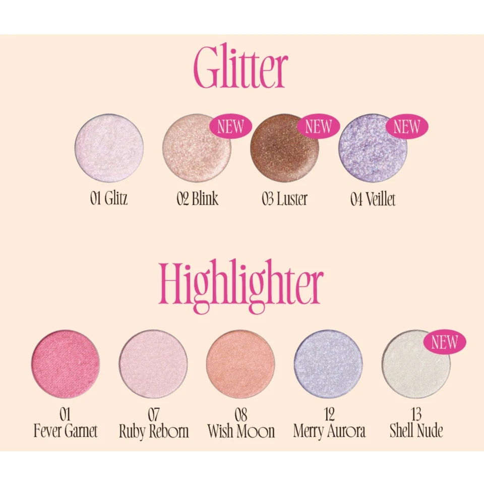 FWEE Pocket Eye Palette Mini 38colors & DIY Palette 6colors Limited K-Beauty - Image 3 of 4