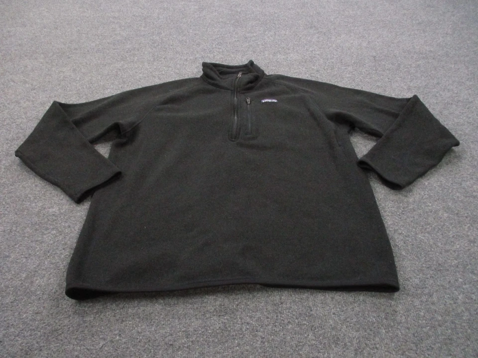 Chaqueta Patagonia Hombres XL Negra Mejor Suéter Polar Jersey Aire Libre Senderismo 25522 Foto 2 de 4